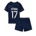 Billige Paris Saint-Germain Vitinha Ferreira #17 Hjemmetrøye Barn 2022-23 Kortermet (+ korte bukser)